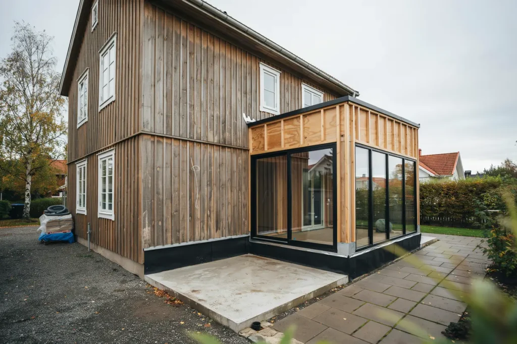 bygga uterum mot husv gg bygglov grund och isolering f r en h llbar l sning