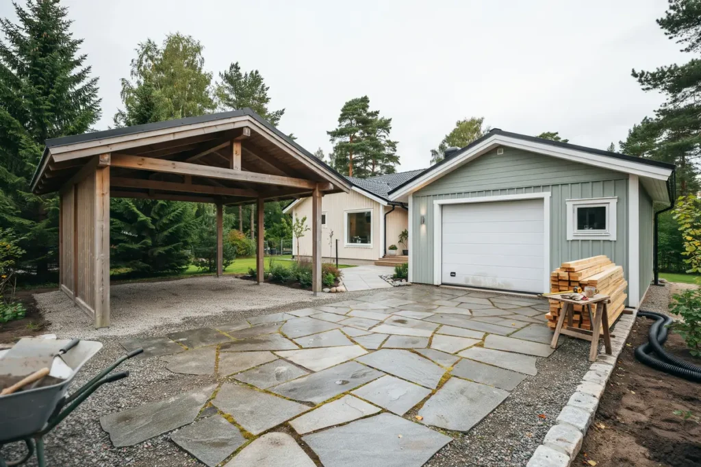 carport eller garage s v ljer du r tt l sning f r bilen budgeten och tomten